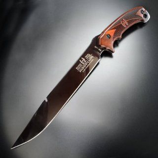 Buck Hood Cocobola Hoodlum  Fixed Blade Camping Knives  Sports & Outdoors