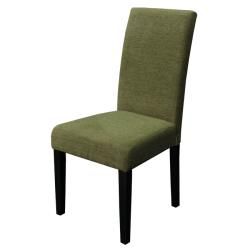 Aprilia Moss Green Upholstered Dining Chairs (set Of 2)