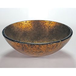 Burnished Glass Sink Bowl