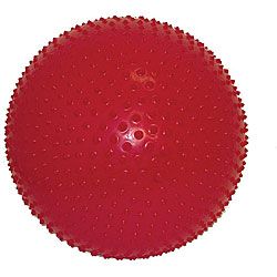 Cando Inflatable 30 inch Red Exercise Sensi ball
