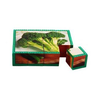 Vegetables Cube Puzzle  Early Childhood Development Products 