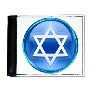 Artsmith, Inc. Men's Wallet Billfold Blue Star of David Jewish Clothing