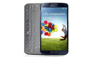 Bluetooth Keyboard Case For Galaxy S4   Detachable, Ultra Slim Cell Phones & Accessories