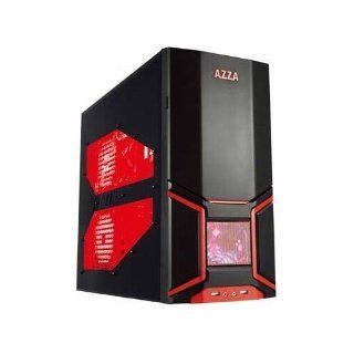 LinkworldL / AZZA LC3132 54 Black / Red ORION LC3132 Chassis Gaming Tower Case Computers & Accessories