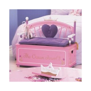 Princess Kids Storage Bench