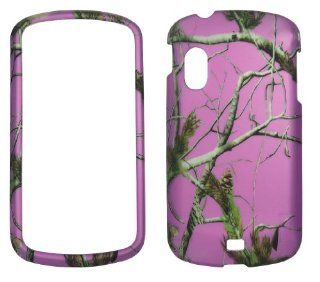 2D Pink Camo Realtree Samsung Stratosphere i405 Verizon Case Cover Hard Phone Case Snap on Cover Rubberized Touch Faceplates Cell Phones & Accessories