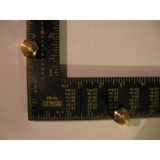 Johnson Level & Tool 405 Contractor Brass Stair / Square Gauges, 2 Pack   Carpentry Squares  