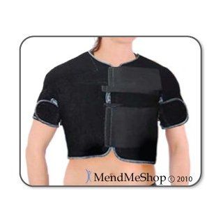 Double Shoulder Ice Wrap and Hyperthermia Vest   LARGE Health & Personal Care