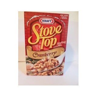 Kraft Stove Top Cranberry Stuffing Mix Net Wt 6 OZ (Pack of 2)  Packaged Stuffing Side Dishes  Grocery & Gourmet Food