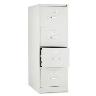 Hon 210 Series Light gray Four drawer Suspension Legal File Cabinet