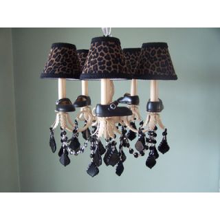 Silly Bear Lil Mama Mary Janes 5 Light Chandelier
