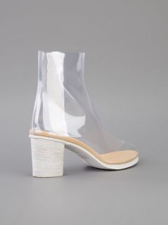 Mm6 By Maison Martin Margiela Transparent Ankle Boot