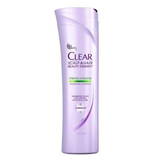CLEAR SCALP & HAIR BEAUTY Strong Lengths Nourishing Shampoo, 12.9 Fluid Ounce  Hair Growth Shampoo  Beauty