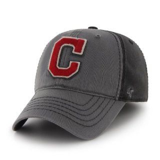MLB Cleveland Indians Men's Saluki Stretch Cap, One Size, Dark Charcoal  Sports Fan Baseball Caps  Sports & Outdoors