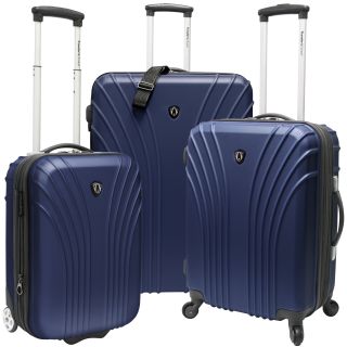 Travelers Choice Cape Verde 3 piece Hardside Luggage Set   2 Carry On Pieces