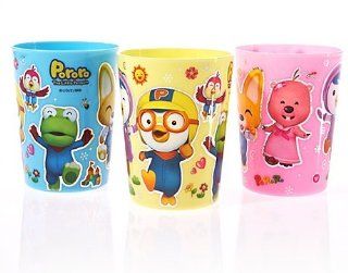 Pororo nano silver Water Cup 3P Set  Colloidal Silver Mineral Supplements  Baby