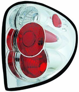 IPCW CWT 409C2 Dodge Caravan/Chrysler/Plymouth Voyager Crystal Clear Tail Lamp with Crystal Eyes   Pair Automotive