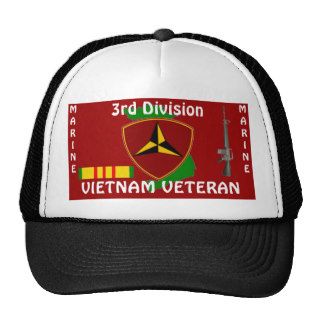 3rd Marine Div Ball Cap 2/r Trucker Hats