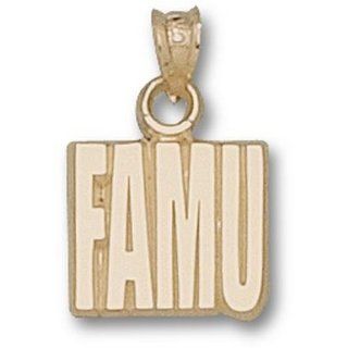 Florida A & M Rattlers "FAMU" Pendant   14KT Gold Jewelry Clothing