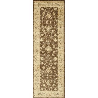 Pembrooke Mocha/ Flax Rug (26 X 79)