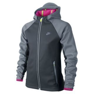 Nike Ultimate Protect Softshell Girls Jacket   Dark Magnet Grey