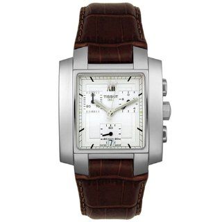 Tissot Men's T60151733 TXL Chronograph Brown Leather Watch Tissot Watches
