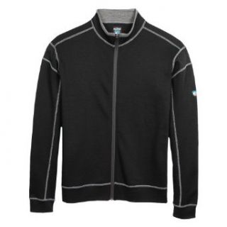 Men's Kuhl Team Full Zip Merino Wool Jacket, BLACK, Size XLARGE (44 47) Clothing