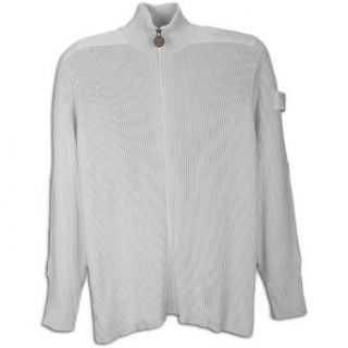Timberland Men's Full Zip Sweater ( sz. XXXL, White ) Clothing