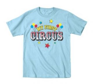 My First Circus Balloons Funny Toddler T Shirt Clothing