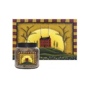 Goose Creek 26 Ounce Gingerbread Crisp Jar Candle with Folk Art  