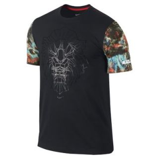 Nike LeBron Acid Lion Mens T Shirt   Black