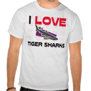 I Love Tiger Sharks Shirt