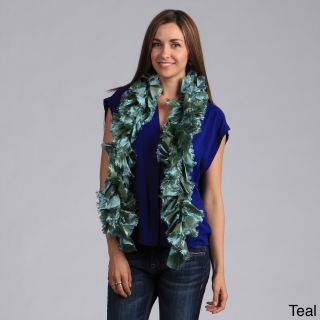 Saro Ruffle Design Scarf