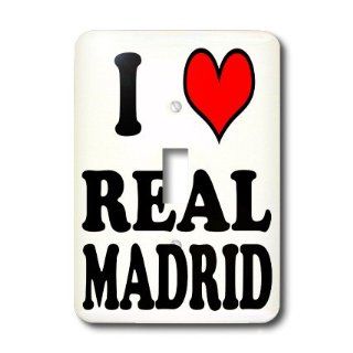 lsp_159633_1 EvaDane   Funny Quotes   I love REAL MADRID. Soccer. Spanish Soccer Team.   Light Switch Covers   single toggle switch   Wall Plates  