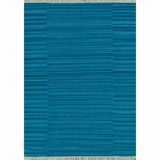 Hand woven Fleur Wool Rug (50 X 76)