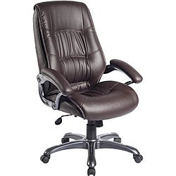 Deluxe Executive Five star Ergonomic Brown Chair
