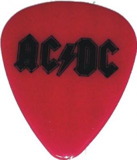 AC/DC Logo Guitar Pick [Apparel] Clothing