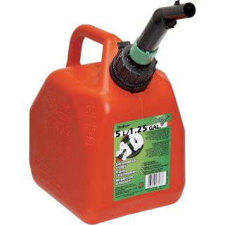 Scepter Polyethylene Gas Can — 1 1/4-Gallon Capacity, Model# 07450  Fuel Cans