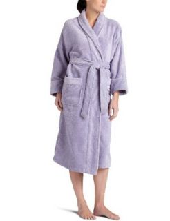 Nautica Women's Plush Terry Robe, Lavender Dust, Small/Medium Bathrobes