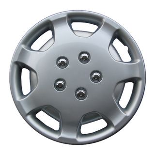 Silver Kt86314s_l Design Abs 15 inch Hub Caps (set Of 4)