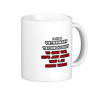 Funny Veterinary Tech T Shirts Coffee Mug