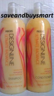 Regis Designline Ultimate Radiance Energizing, Protective, Energizing, Youth restoring Duo Shampoo33.8oz and Conditioner 33.8oz  Beauty