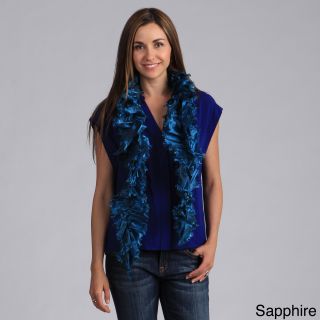 Saro Ruffle Design Scarf