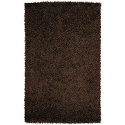 Set Of 2 Hand woven Brown Neon Rugs (26 X 42)