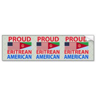 Proud Eritrean American Bumper Sticker