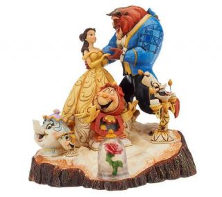 Jim Shore Disney Traditions Beauty & The Beast Figurine —