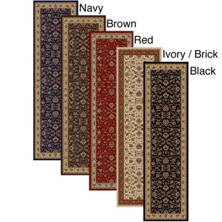 Amalfi Oriental Flower Area Rug Runner (22 X 77)