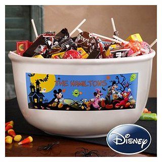 Personalized Disney Halloween Candy Bowl   Mickey Mouse, Donald Duck, Goofy Toys & Games