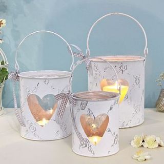 heart candle holder by lisa angel homeware and gifts