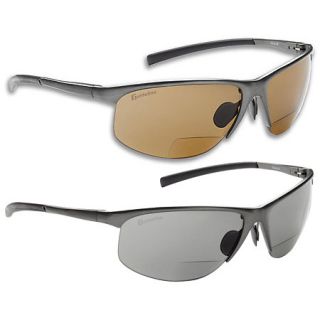 Fisherman Eyewear Guideline Mantis Bifocal Sunglasses Gunmetal Frame/Gray Lens 428808